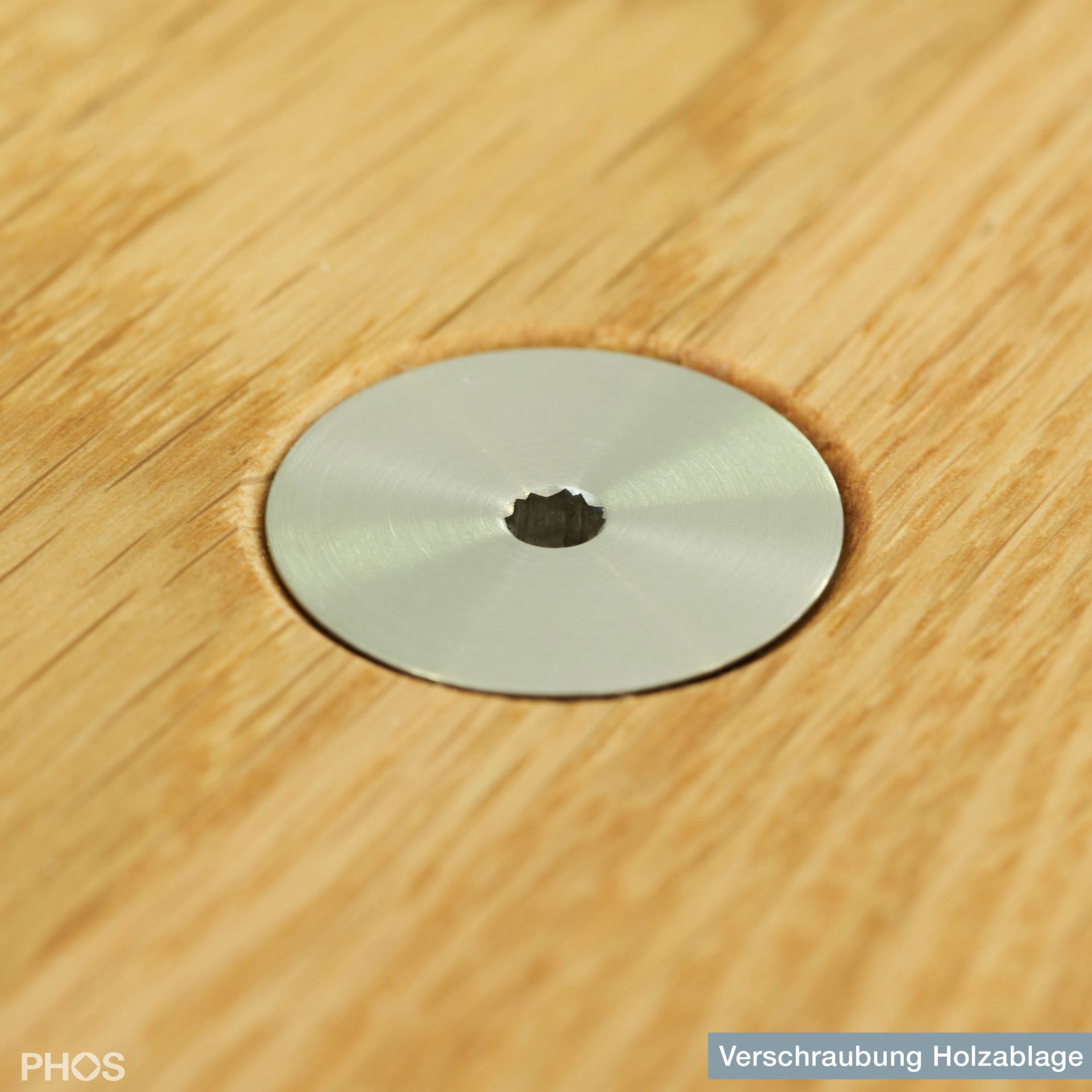 GST2-Eiche-BPR Шкаф твин с гладкой штангой для одежды и полкой из дуба, основание: красное. PHOS  - Вид №1