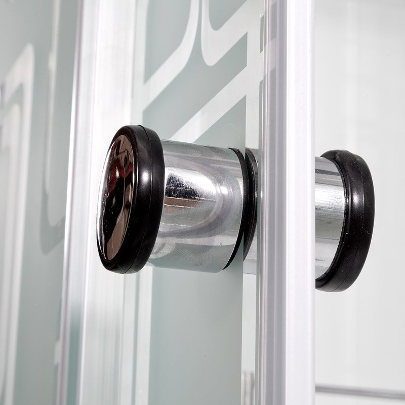 L 902 R N с гидромассажем Душевая кабина DETO Серия L ЕМ2710 N (без крыши) - Вид №1