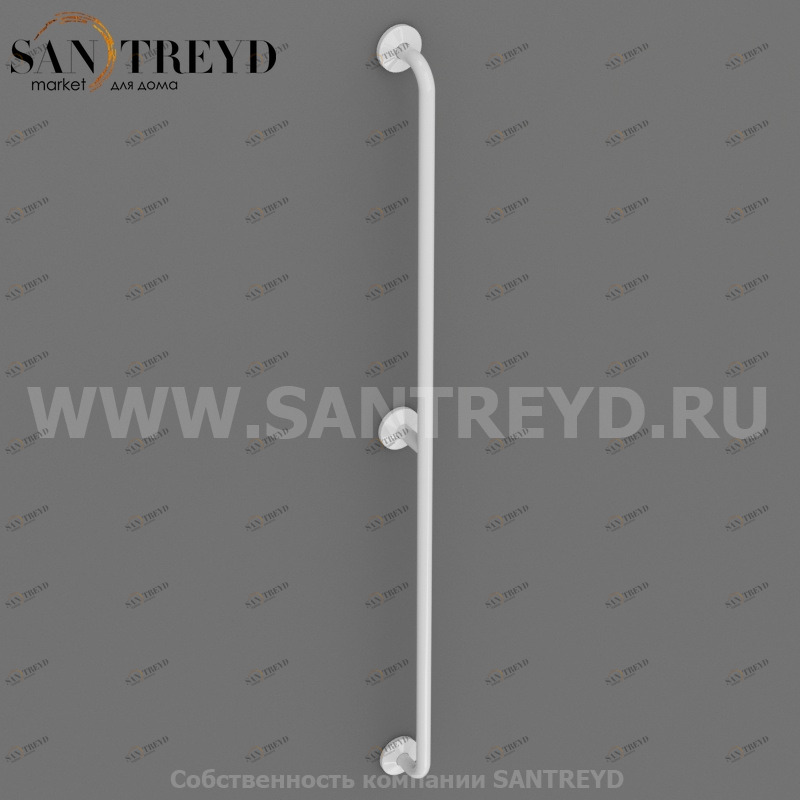 DS147 Вертикальный поручнь 6 см белый Globo AUSILIA Италия Ceramica Globo