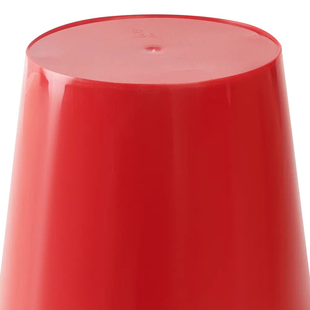 Горшок цветочный ø20 h18.3 см v4 л пластик красный HOMVER London STLM-2018302 - Вид №3