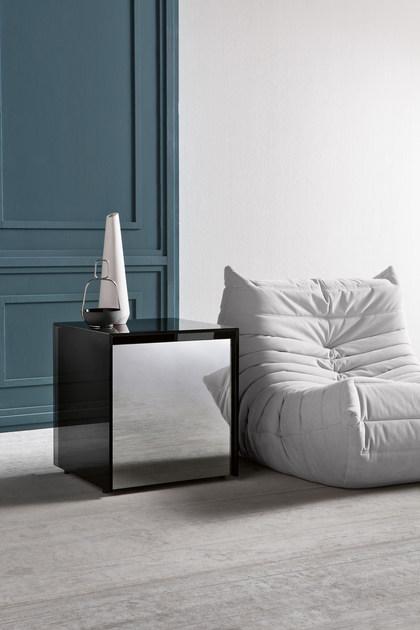 Tonelli Design Стеклянный журнальный столик / прикроватная тумбочка Gotham sun-id-1377508 - Вид №1