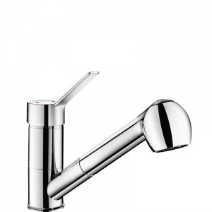 2211EP Смеситель с балансировкой давления и выдвижной лейкой DELABIE