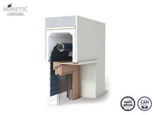 Сборный мусорный контейнер для рольставней