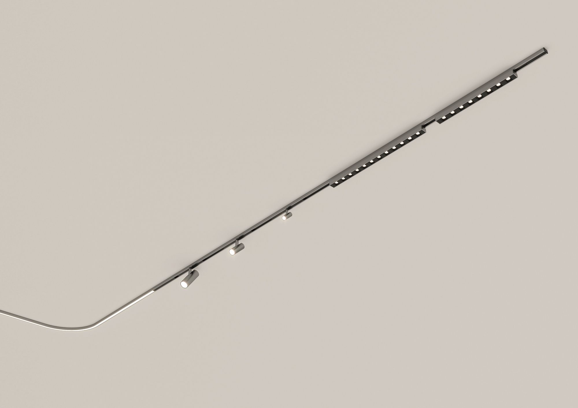 Алюминиевое освещение трека Artemide Turn Around ARCH-00079415 - Вид №2