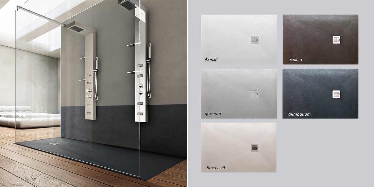 Поддон душевой Forma 100 см 5FRC6NO Gruppo Geromin - Вид №1