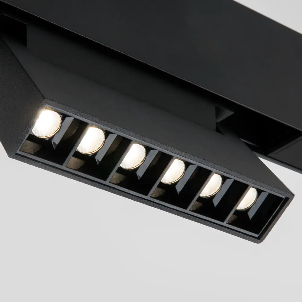 Трековый светильник Elektrostandard Slim Magnetic магнитный 6 Вт 4200K 3 м² цвет черный STLM-2142261