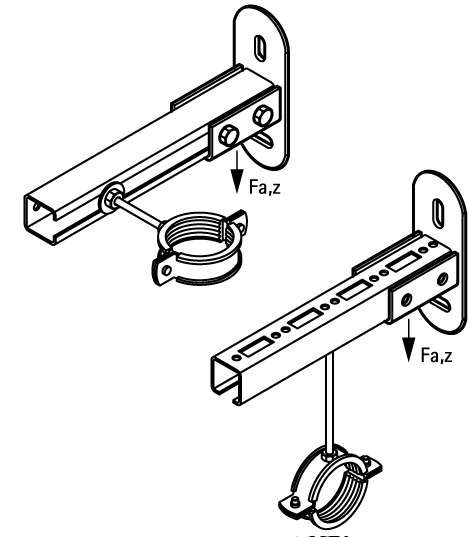 6617210 BIS RapidRail® Stainless Steel Wall Plate fixing to wall, floor or ceiling walraven  - Вид №2