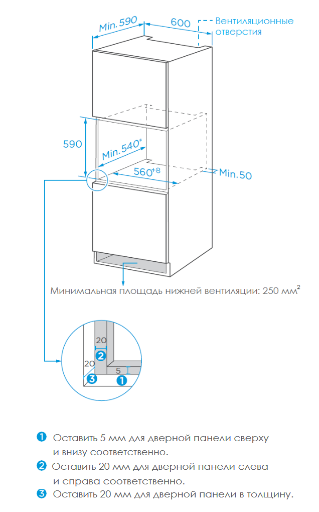 9033967 Электрический духовой шкаф Akpo PEA 7009SED03 IX черный STDN-0092368 - Вид №7
