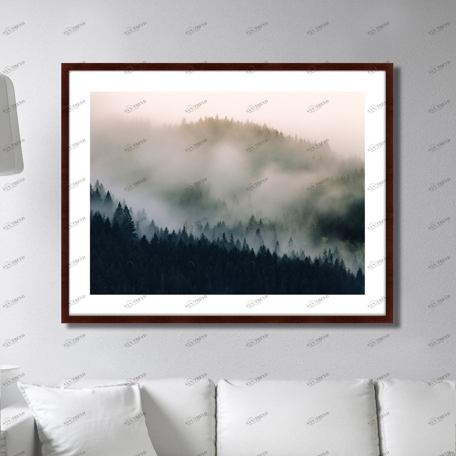 Картина: Forest before night comes КАРТИНЫ В КВАРТИРУ  264752 Разноцветный 