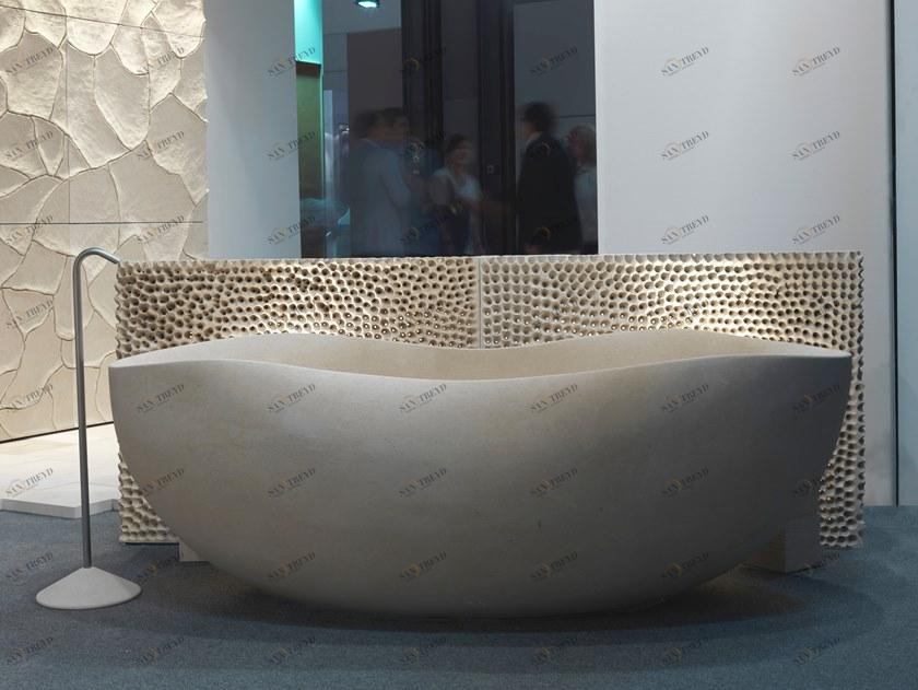 PIMAR Отдельностоящая ванна из камня Лечче  Ab32/33 