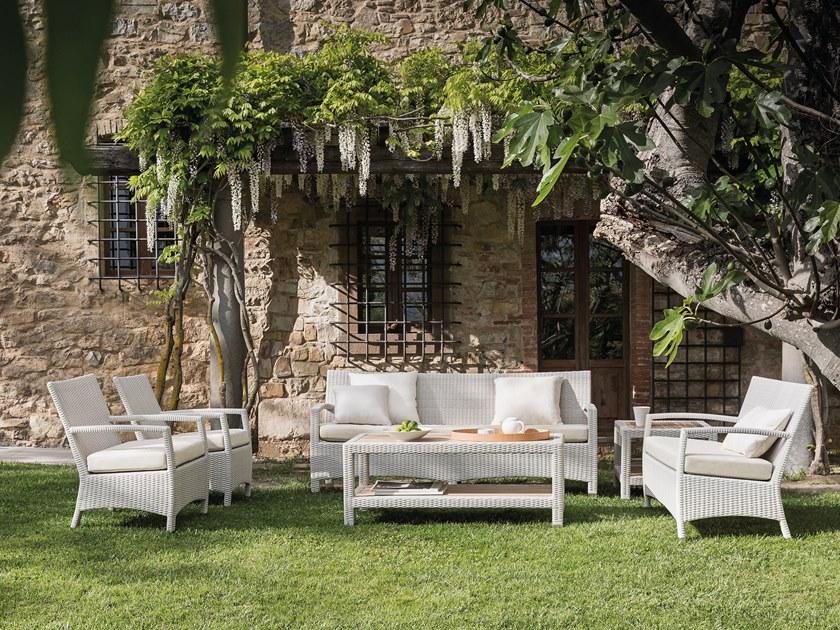 Il Giardino di Legno 3-местный садовый диван из синтетического волокна Tonga 4202 - Вид №1