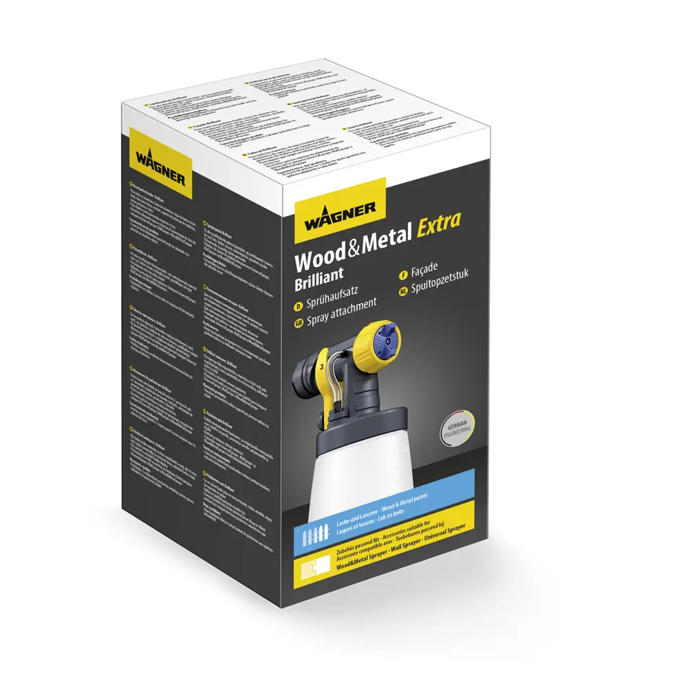 Контейнер для краски Wagner Extra Brilliant 600 мл STLM-2130794 - Вид №4