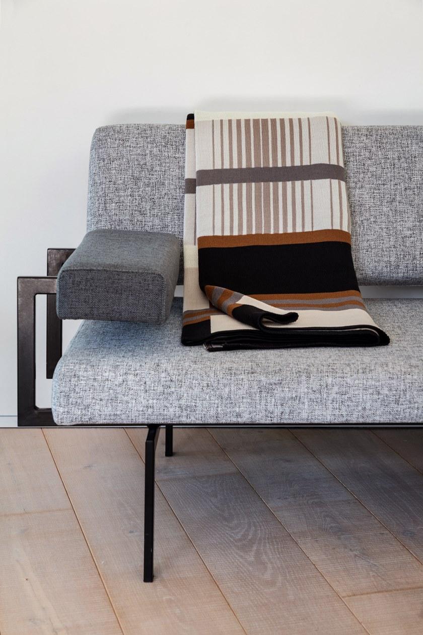 Casalis Плед многоцветный из лана мериноса Velden sun-id-1406191 - Вид №8