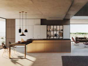 Кухня с островом