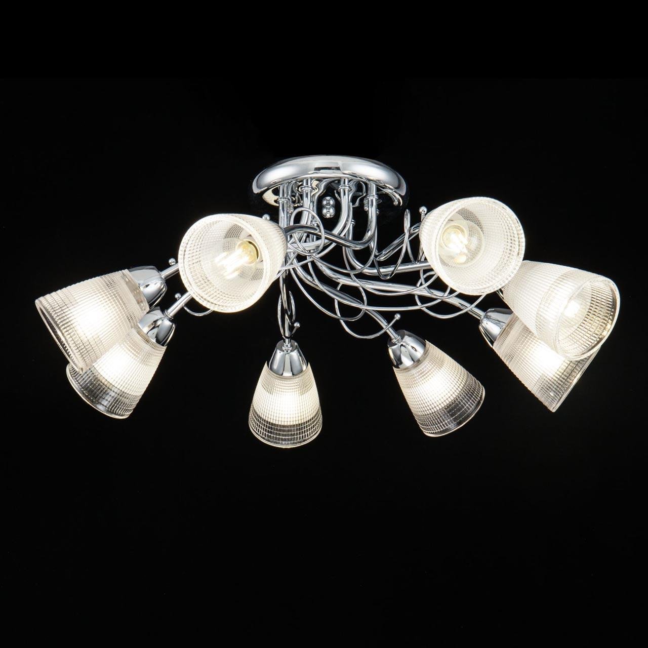 Потолочная люстра Freya Stasya FR5684CL-08CH FREYA STASYA 194067 Хром  - Вид №1