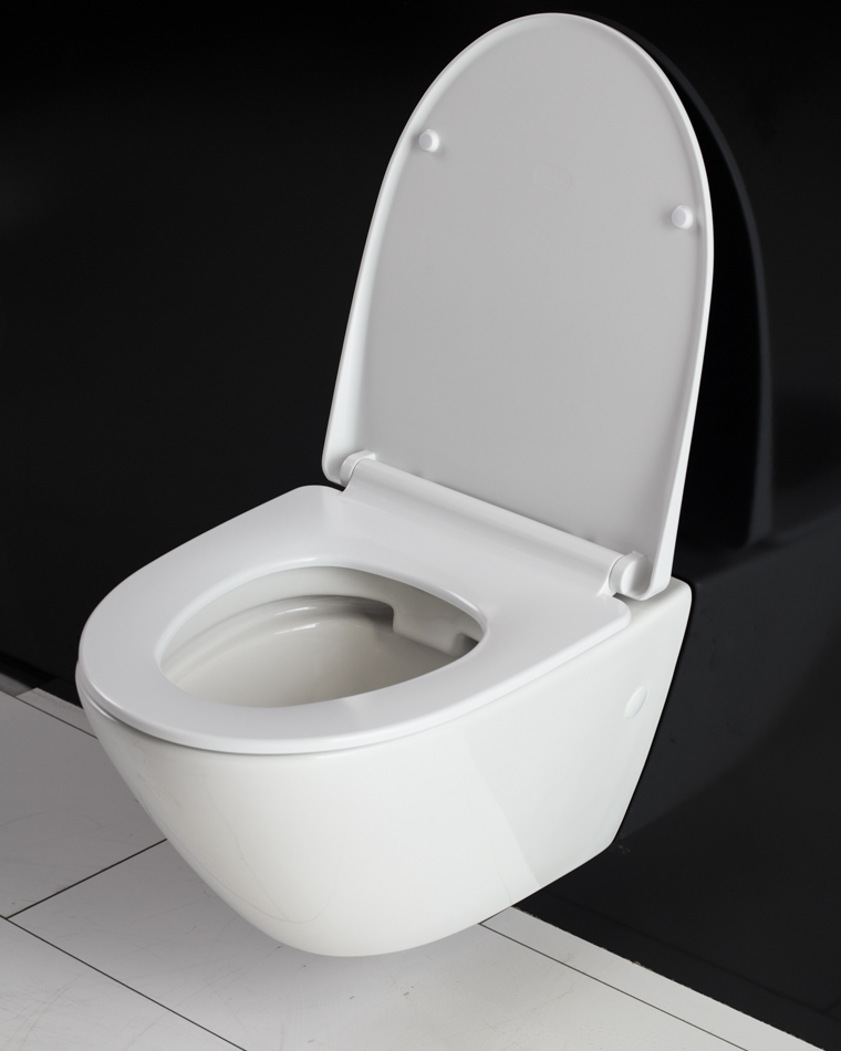 Унитаз подвесной BelBagno ALPHA безободковый Подвесной унитаз настенный Белый BELBAGNO Alpha Китай - Вид №11