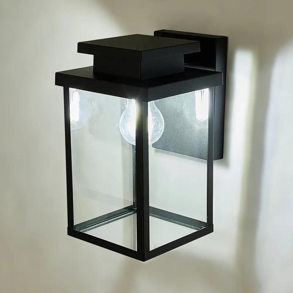 Светильник уличный настенный KREAFORTA Bulaon 60 Вт IP44 цвет черный STLM-2029652 - Вид №4