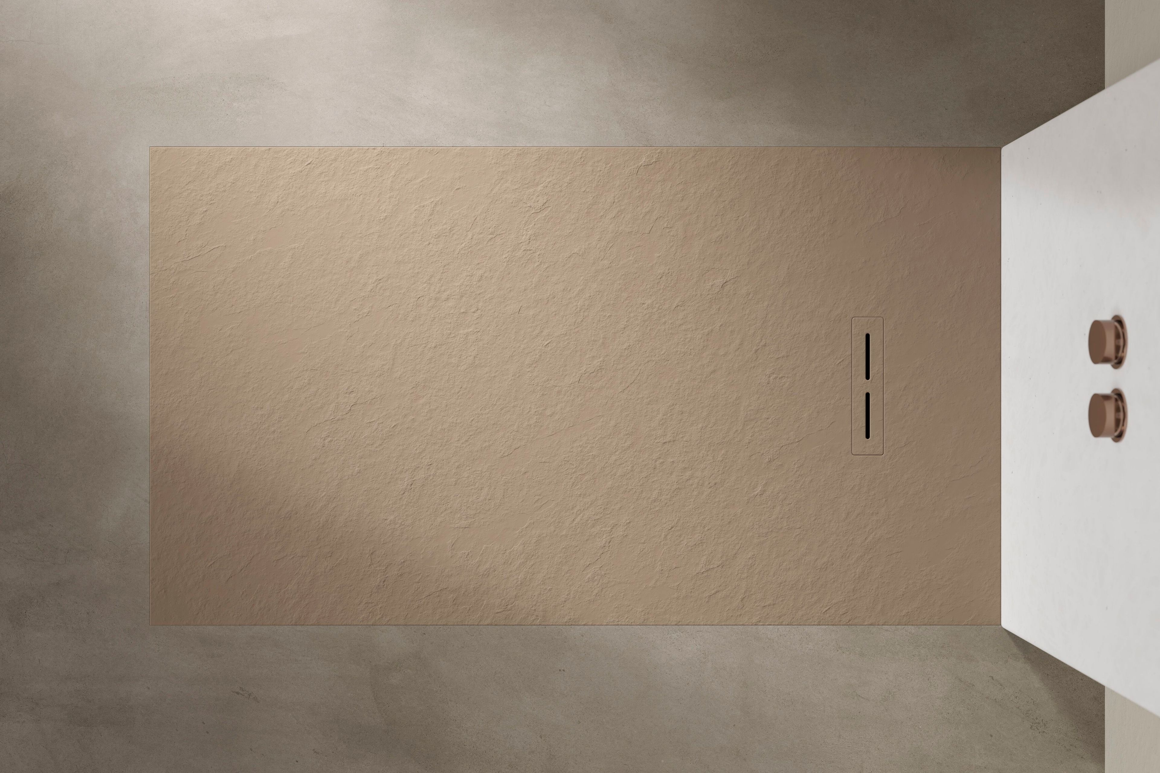 Прямоугольный поддон для душа из Акрона© Acquabella Slate ARCH-00025197 - Вид №4