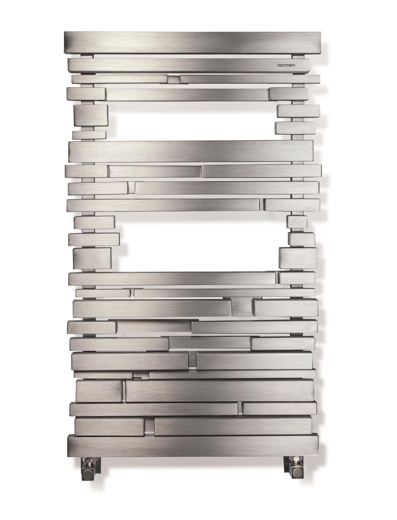 Полотенцесушитель Hammam STORM Stainless steel  комбинированный; электрический или водяной Сталь  - Вид №1