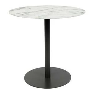 Столик овальный Snow, мрамор