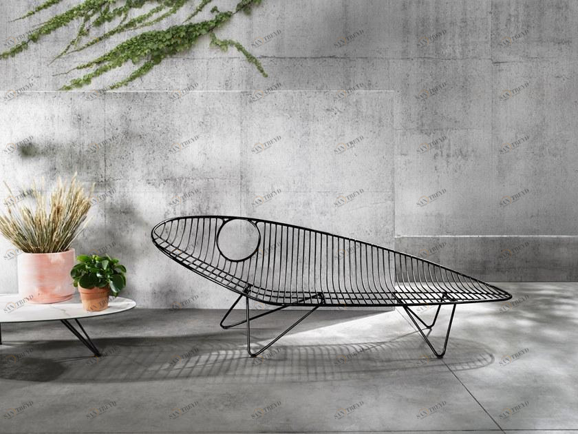 Joli Садовая кушетка из нержавеющей стали Wire sun-id-1487211