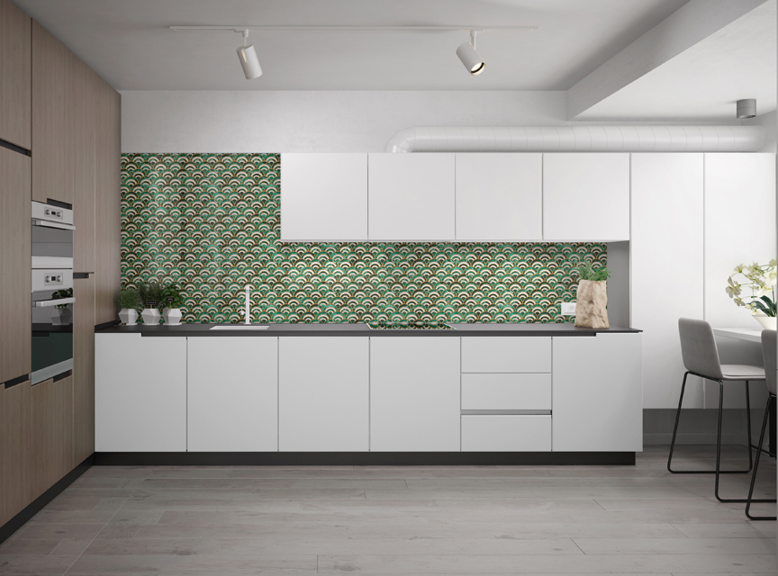 Стеновые панели - Карамэлла верде LIGRON LIST128 2262 - Вид №2