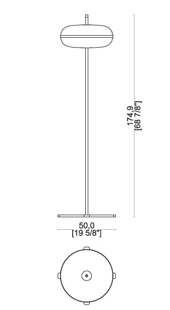 Напольная лампа из дутого стекла Sicis Амаретто ARCH-00149869 - Вид №6