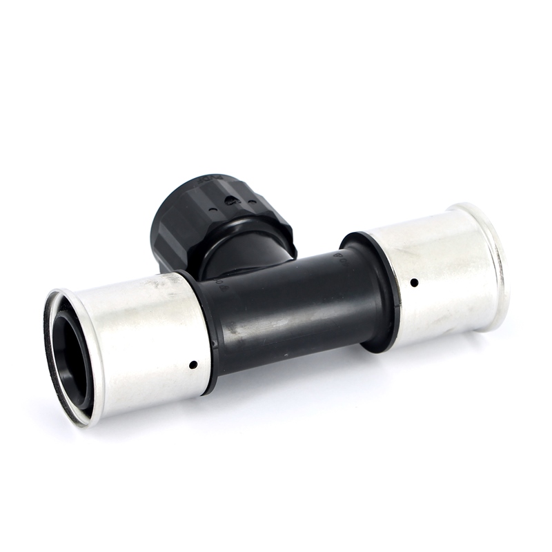 Тройник пресс-В PVDF HENCO 40х1"x40 13PK400640 - Вид №2