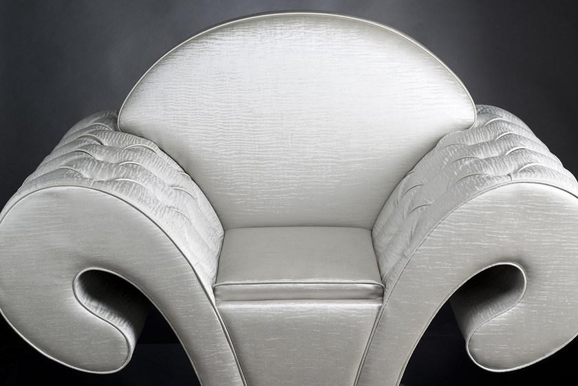 VGnewtrend Вращающееся кресло из ткани с подлокотниками Silhouette sun-id-1414260 - Вид №1