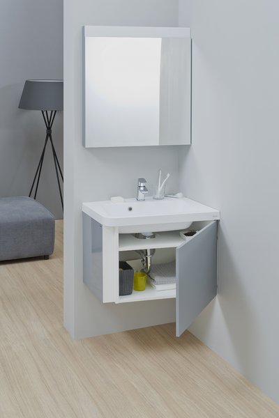 Тумба под умывальник SD 10° 550 R белая Ravak X000000742 - Вид №5