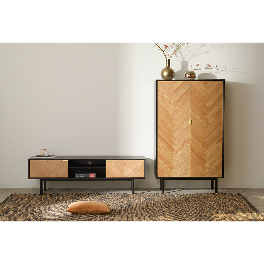 42153160 Тумба под ТВ , calvi, 160х43х50 см Unique Furniture  - Вид №6