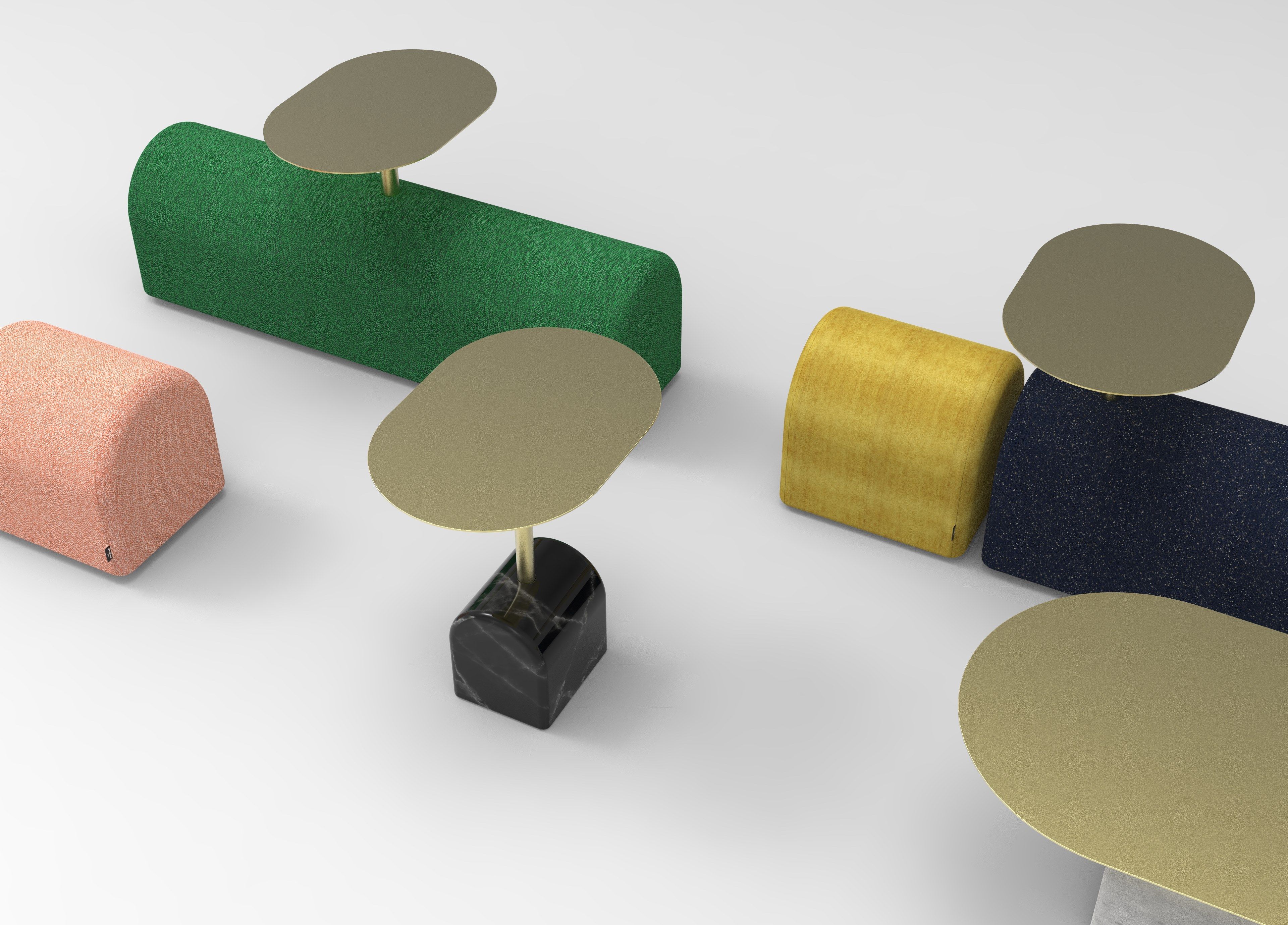 Металлический журнальный столик Cider Edition À Dada ARCH-00097870 - Вид №5