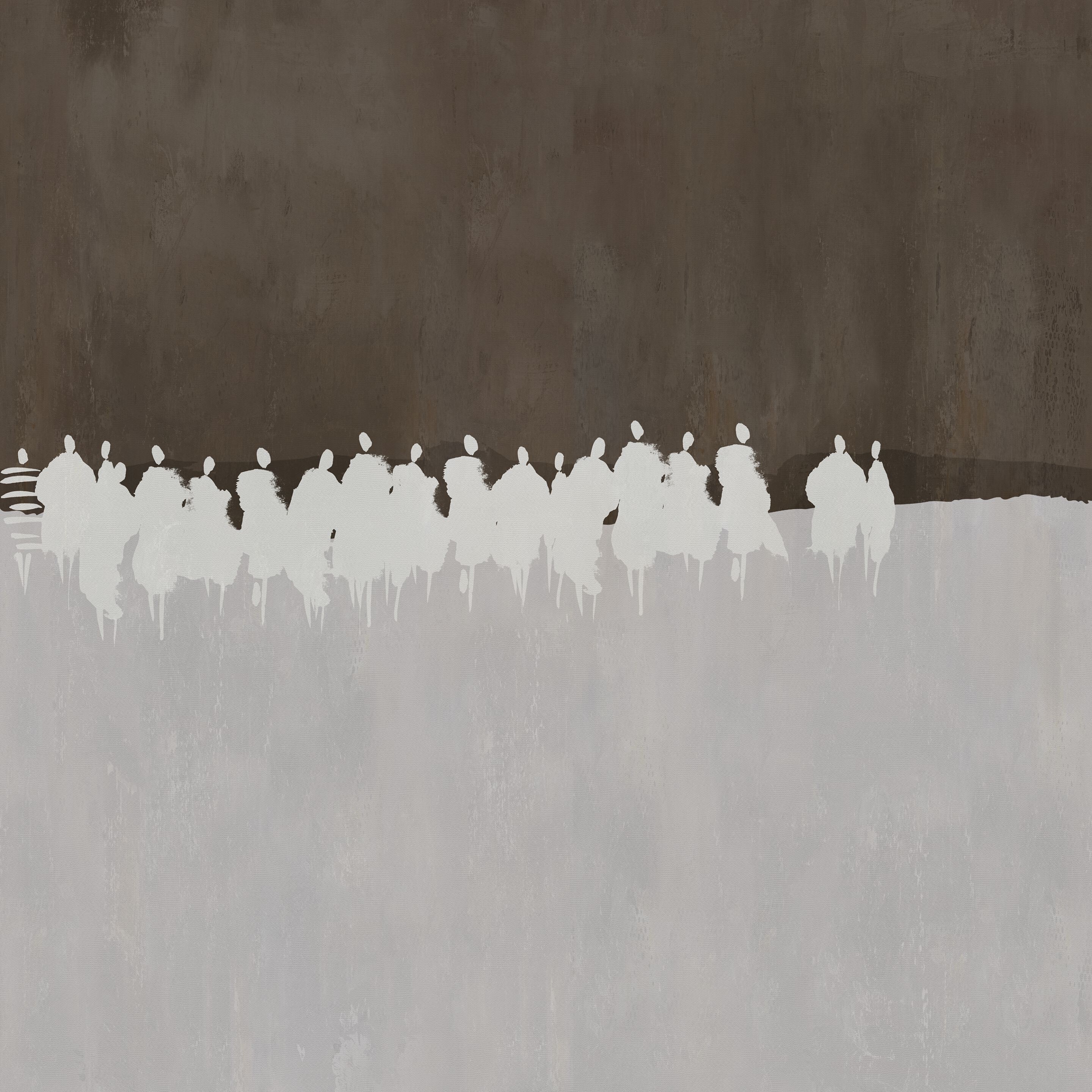 Обои с цифровой печатью Inkiostro Bianco Монохромная ARCH-00069761 - Вид №11