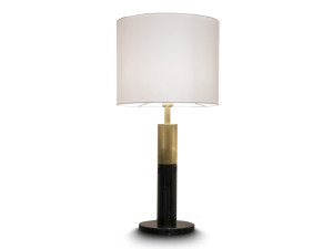 Металлическая настольная лампа