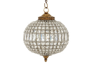 Кристалл и латунь подвесной светильник