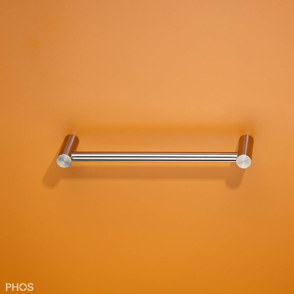 BG12-600E Ручка-дужка с концевыми скобами, рукоятка ø12 мм, длина 60 см. PHOS  - Вид №1