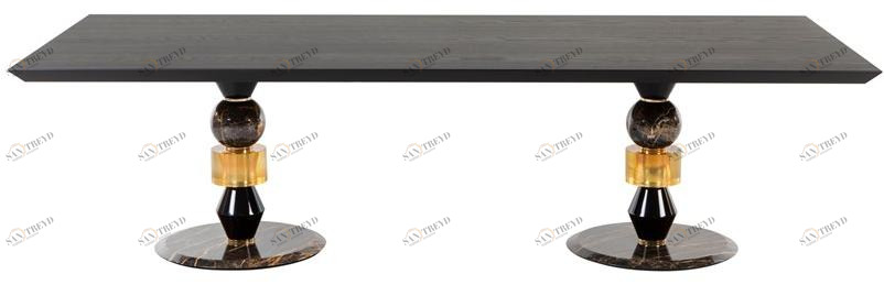 Tonin Casa Прямоугольный деревянный стол Pandora sun-id-1367544