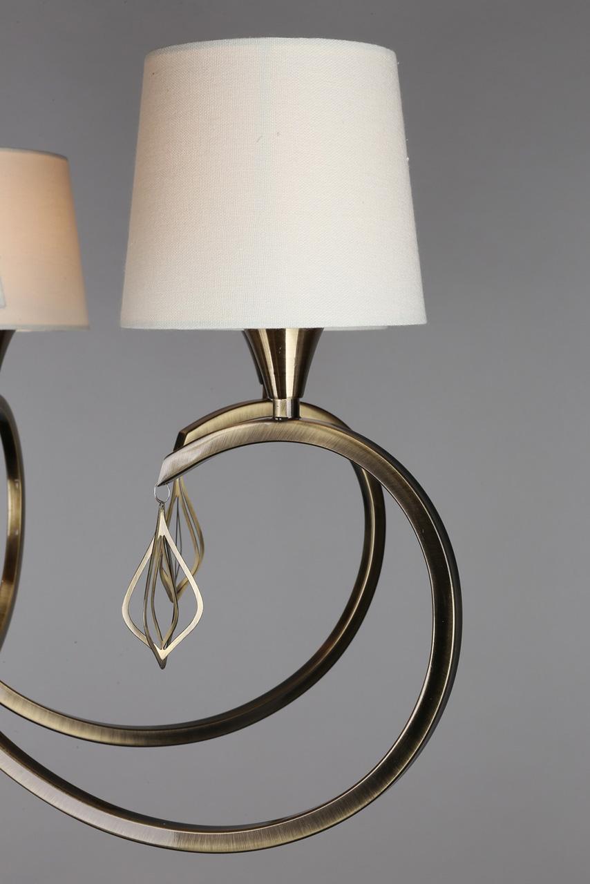 Подвесная люстра Omnilux Barrabisa OML-62103-07 OMNILUX ДИЗАЙНЕРСКИЕ, BARRABISA 187090 Белый  - Вид №2