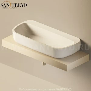 Flaminia FORTY6 Столешница от 120 до 250 см бежевая F6MN100.1015