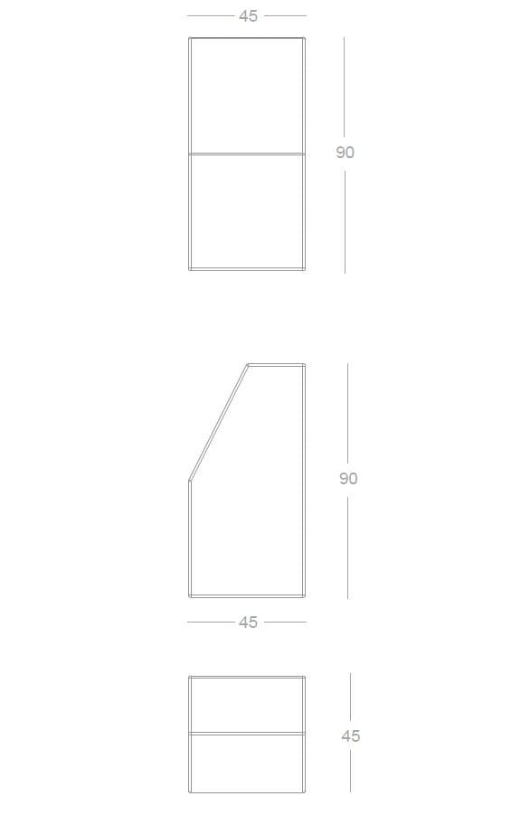 Реконструированное каменное наружное сиденье Viscio Urban Design Modula ARCH-00088082 - Вид №2