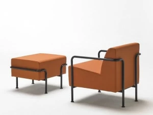 Mobboli Кожаное кресло с подставкой для ног Mommo Mo1pb-mo1pf