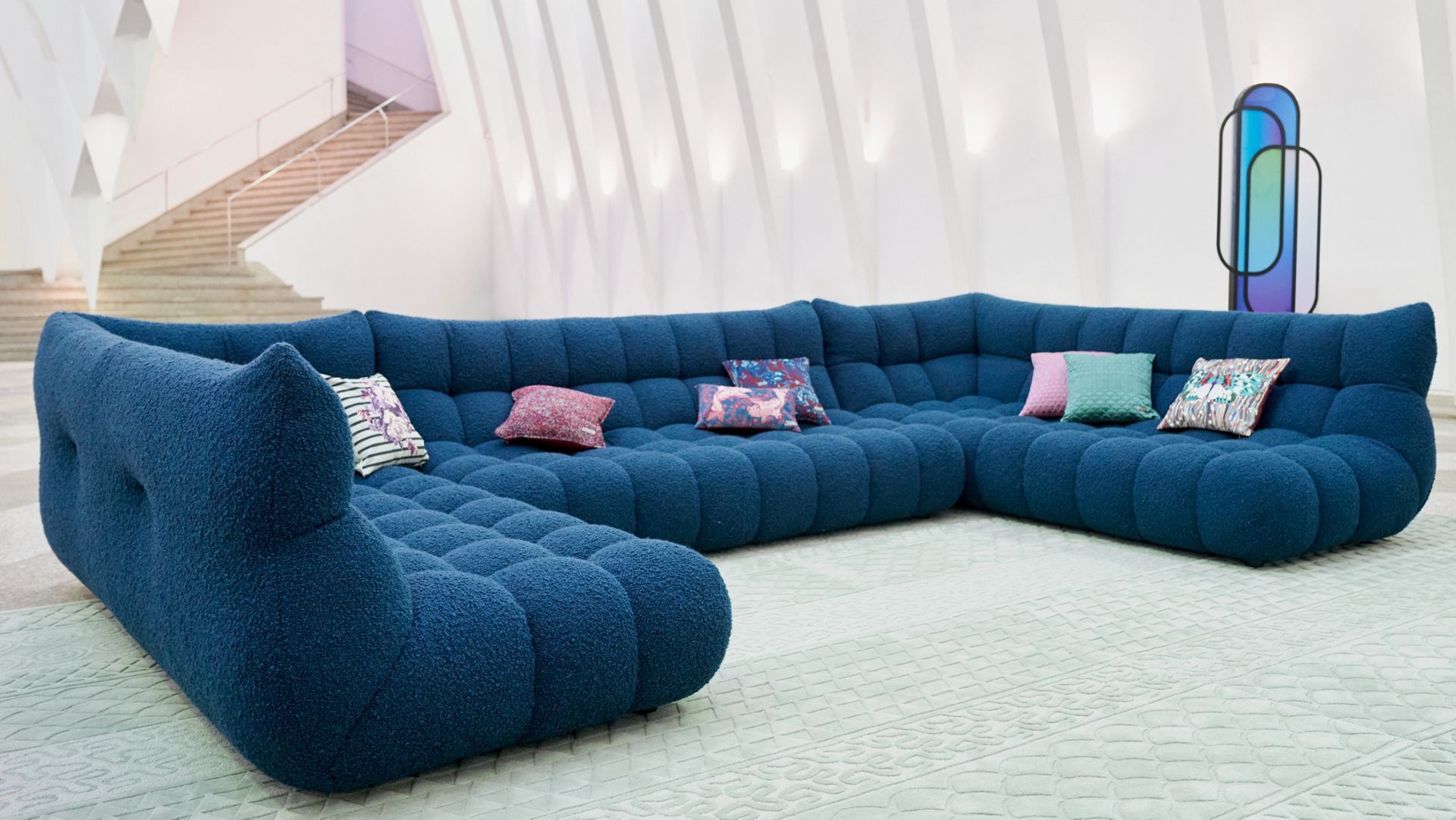 Угловой диван из ткани ROCHE BOBOIS Les Contemporains ARCH-00029597 - Вид №8