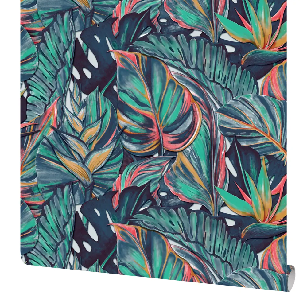 Обои флизелиновые Vog Collection Тропики черные 1.06 м 90125-65 STLM-2054091