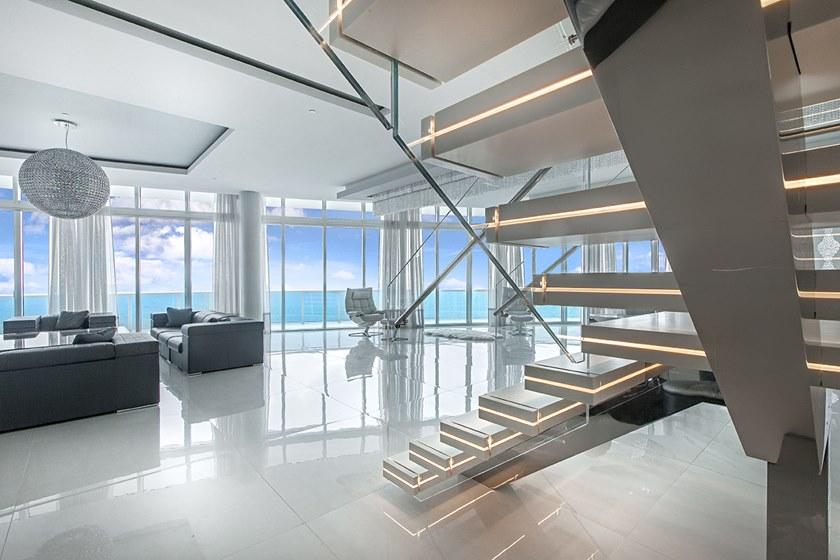 Officine Sandrini Открытая лестница из Corian® sun-id-1395612 - Вид №6