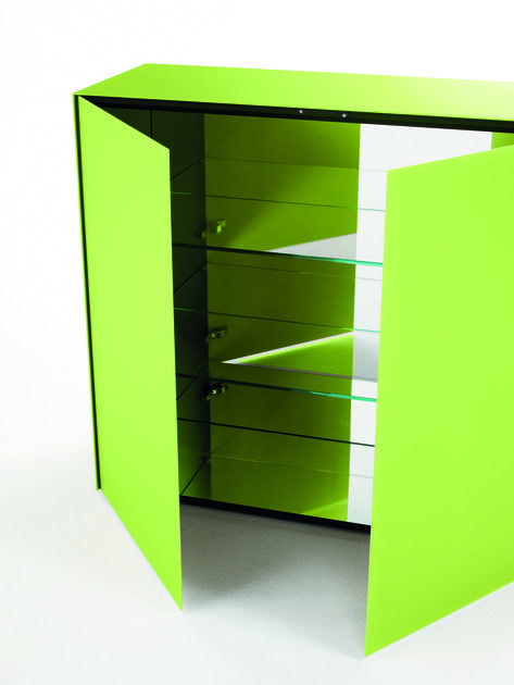 Glas Italia Буфет стеклянный с распашными дверцами Magic box sun-id-1487416 - Вид №1