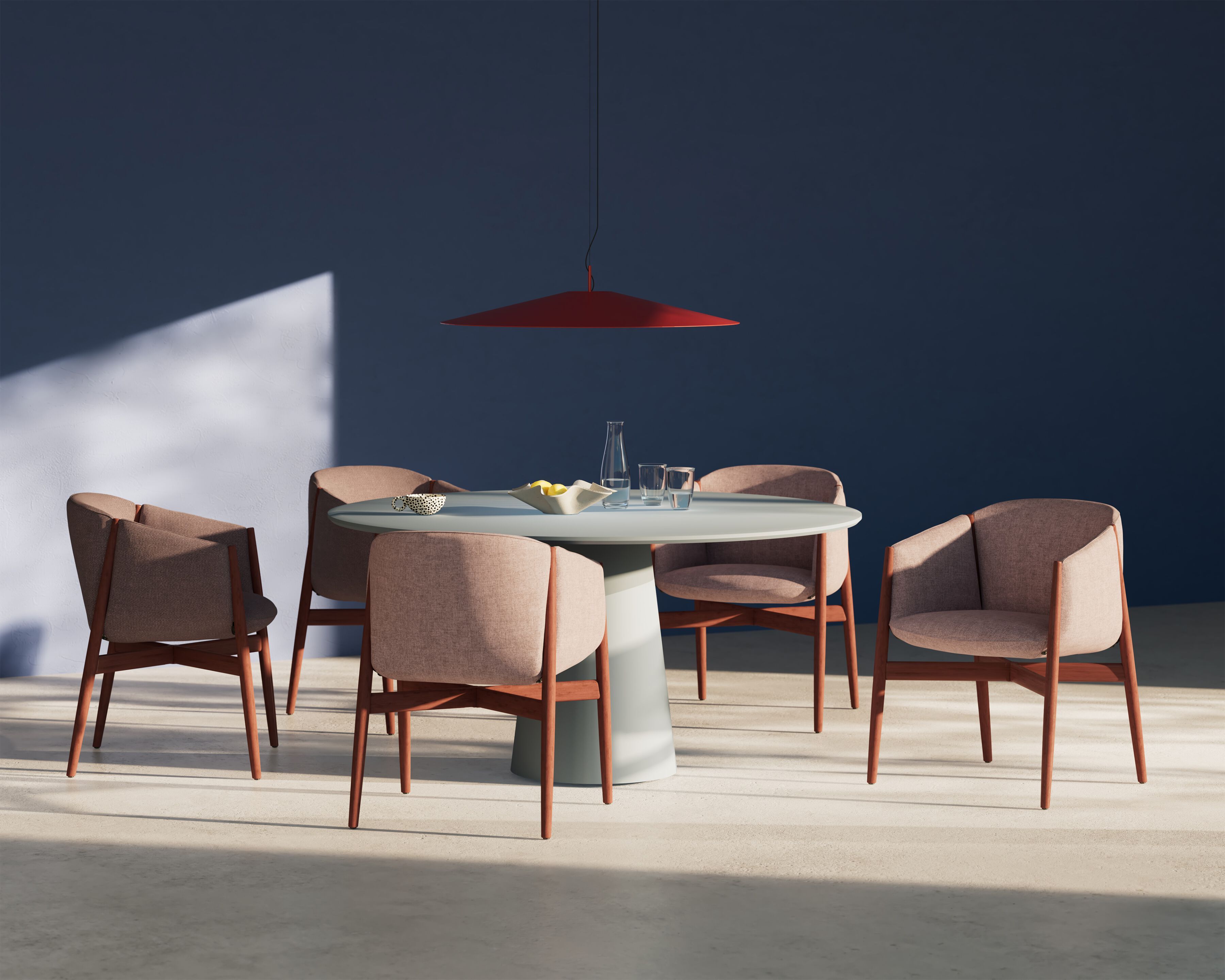 Мягкий стул из ткани COR KAGU ARCH-00072994 - Вид №5