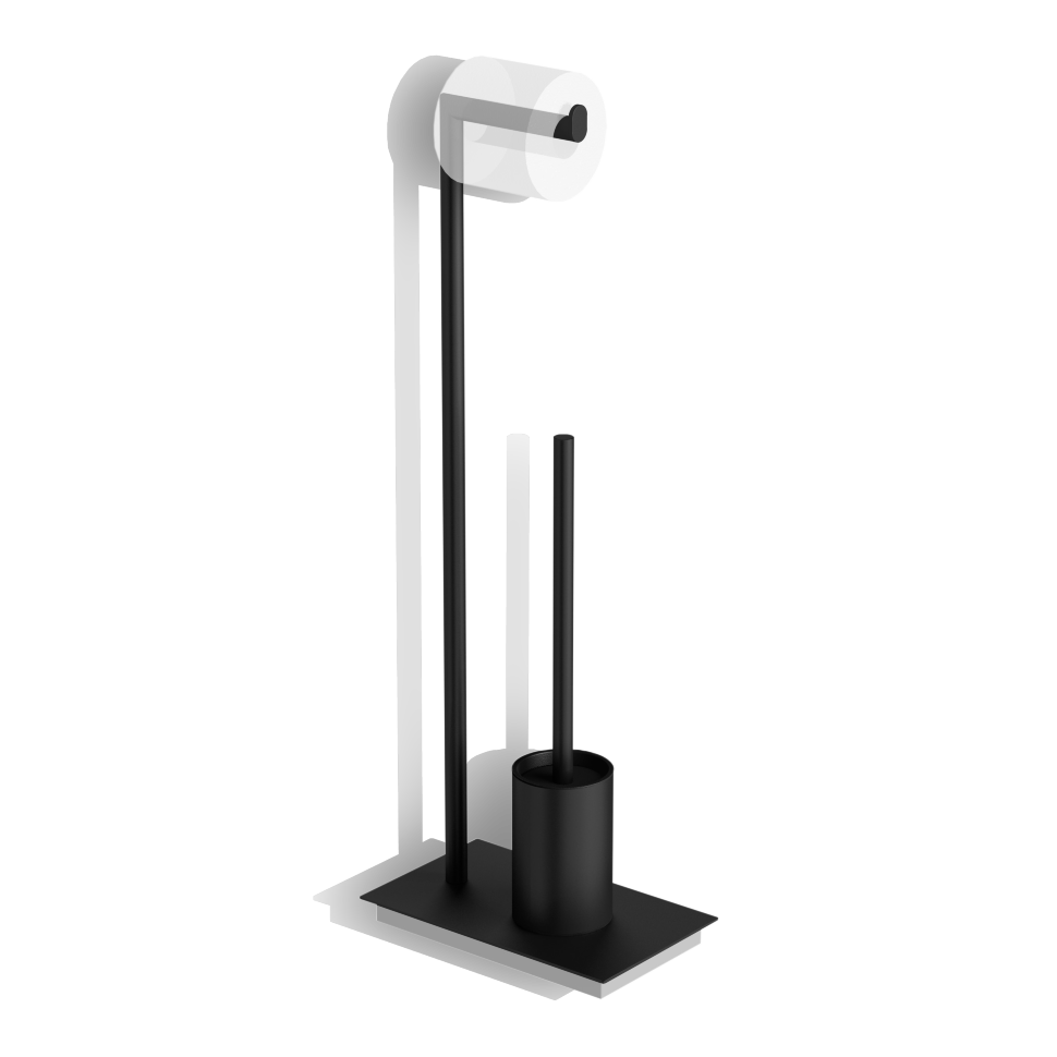 72981-BP Стойка ACCESSORIES напольная цвет черный матовый LANGBERGER Accessories, BLACK EDITION