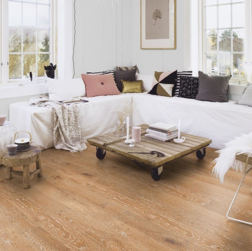 Массивная доска Boen Solid Plank Stonewed Old Grey Дуб Натур с брашью (Текстурированная) 800-2220х137 мм OGCA4KWD - Вид №7