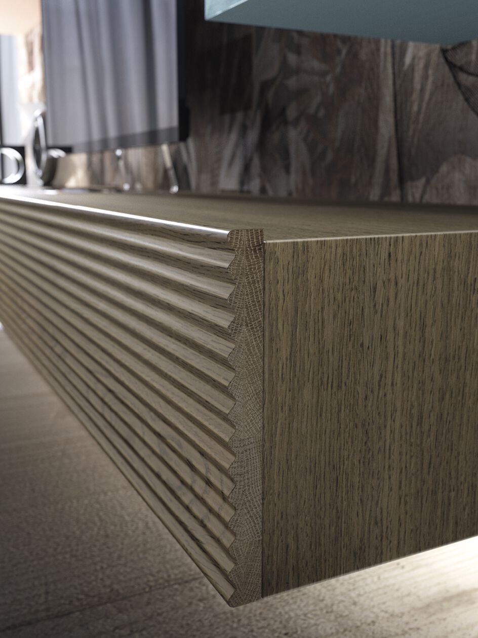 Модульная модульная стена из массива дерева Devina Nais Ноль.16 ARCH-00065357 - Вид №5