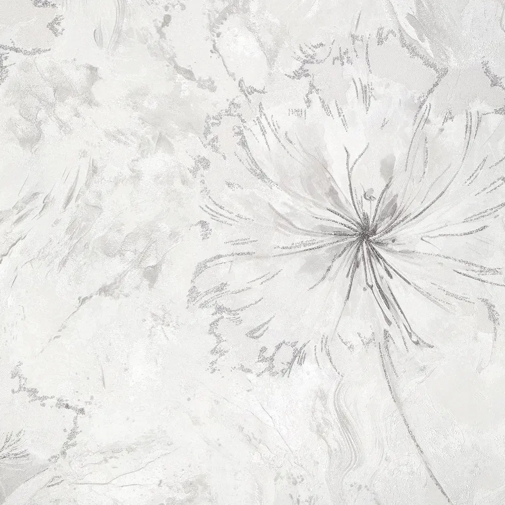 Флизелиновые обои ATELIERO Sonya белые рельефные 1.06 м 89369838 STLM-0836393 - Вид №1